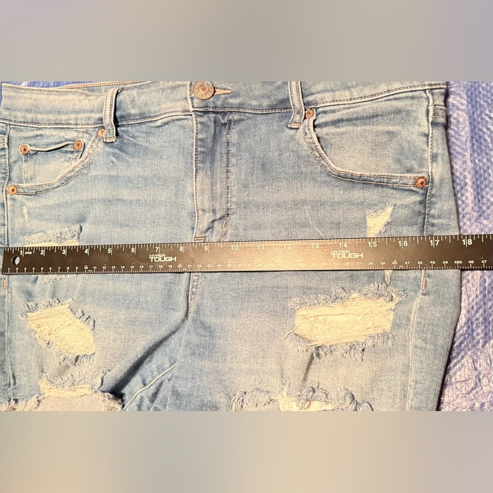 American Eagle Outfitters Blue Jean Shorts - Picture 12 of 13